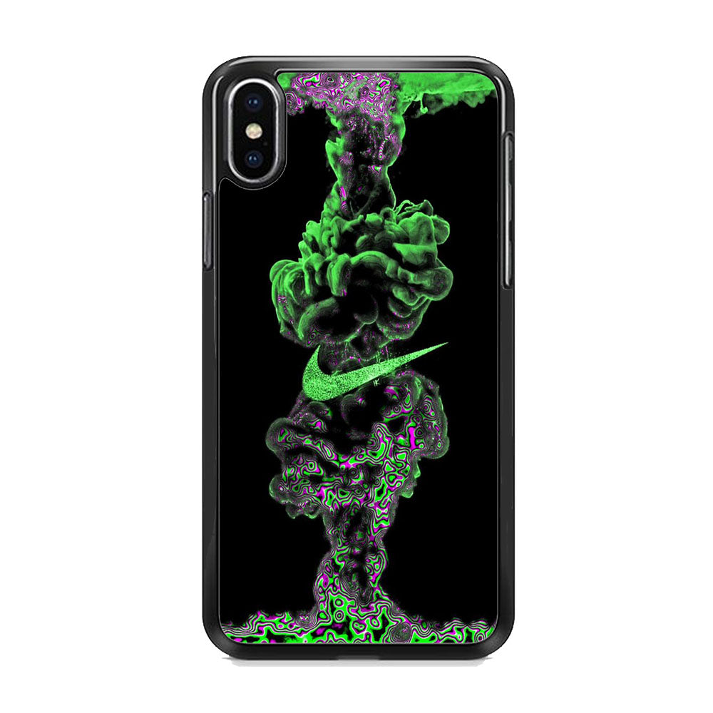 Nike Green Outburst Fuze Art iPhone Xs Case