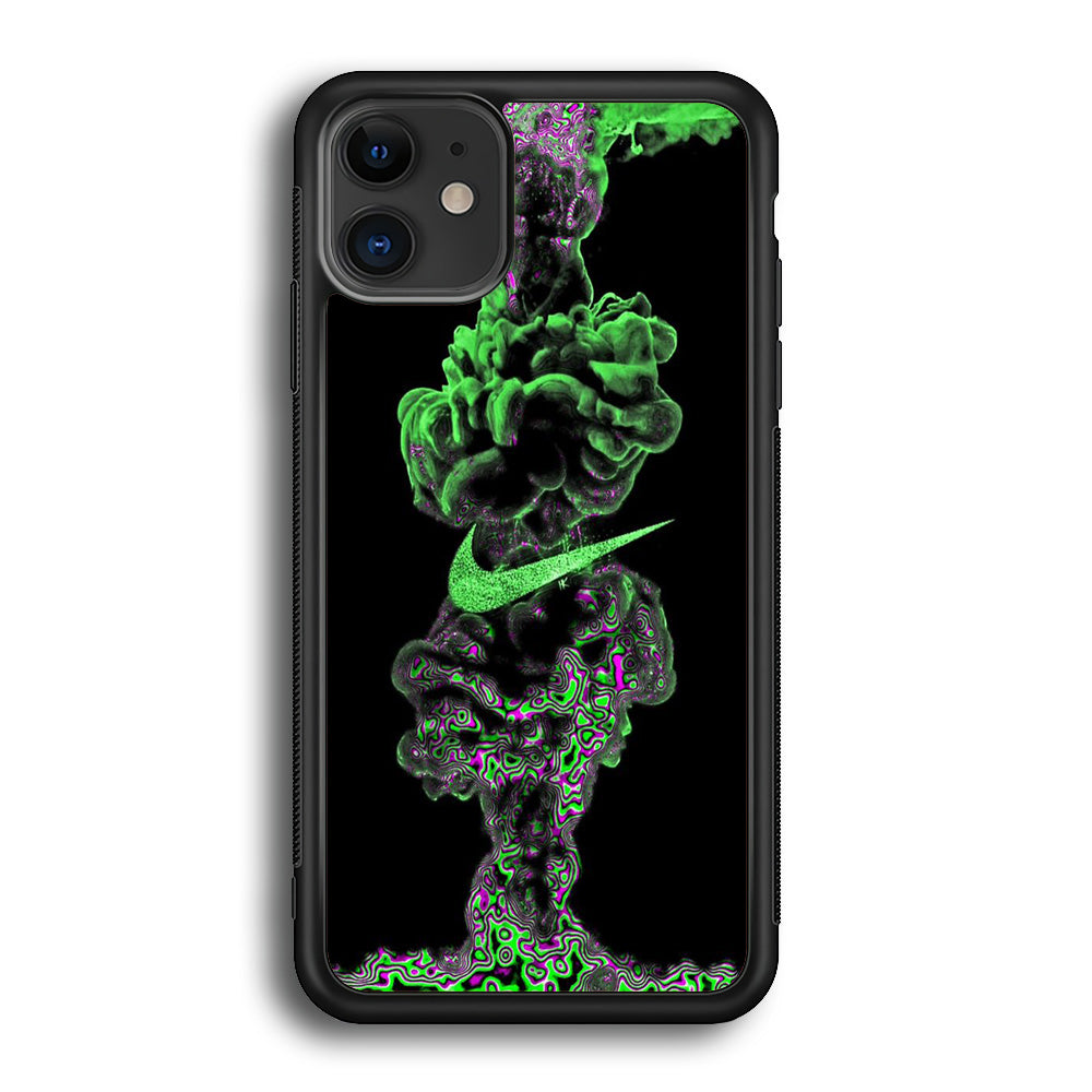 Nike Green Outburst Fuze Art iPhone 12 Case