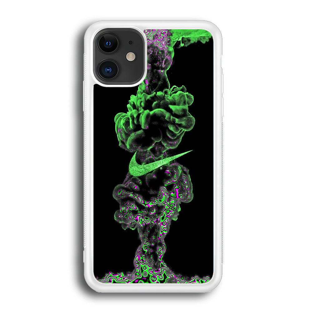 Nike Green Outburst Fuze Art iPhone 12 Case