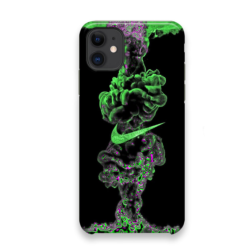 Nike Green Outburst Fuze Art iPhone 11 Case