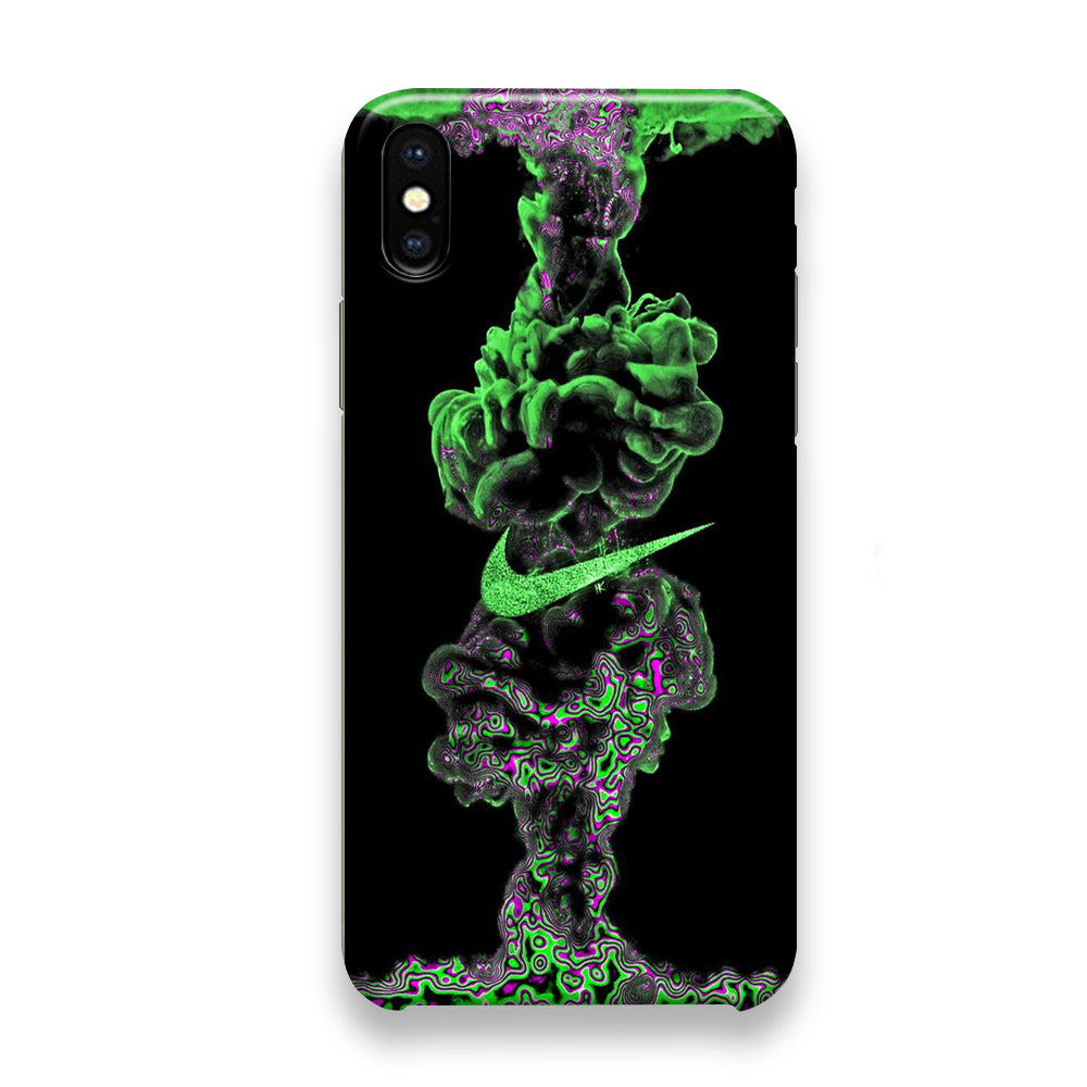 Nike Green Outburst Fuze Art iPhone Xs Case