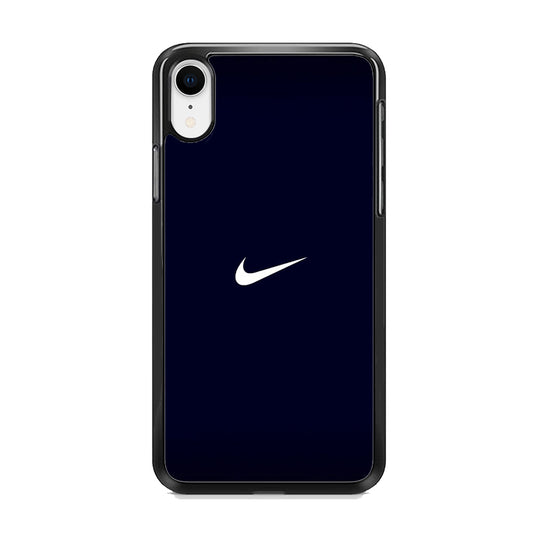 Nike Logo Blue iPhone XR Case