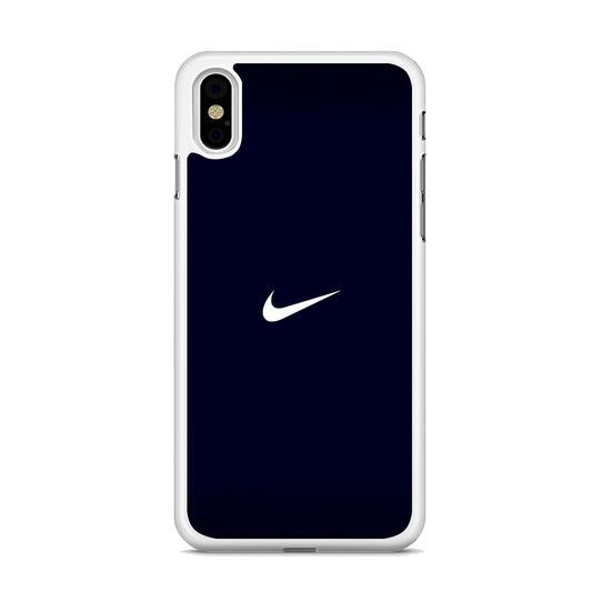 Nike Logo Blue iPhone Xs Case