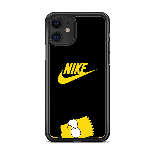 Nike Logo Sync Bart Logo iPhone 11 Case