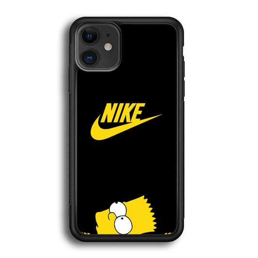 Nike Logo Sync Bart Logo iPhone 12 Case