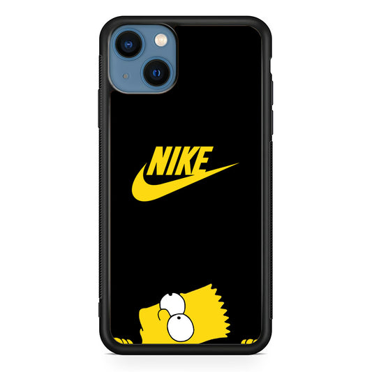 Nike Logo Sync Bart Logo iPhone 13 Case