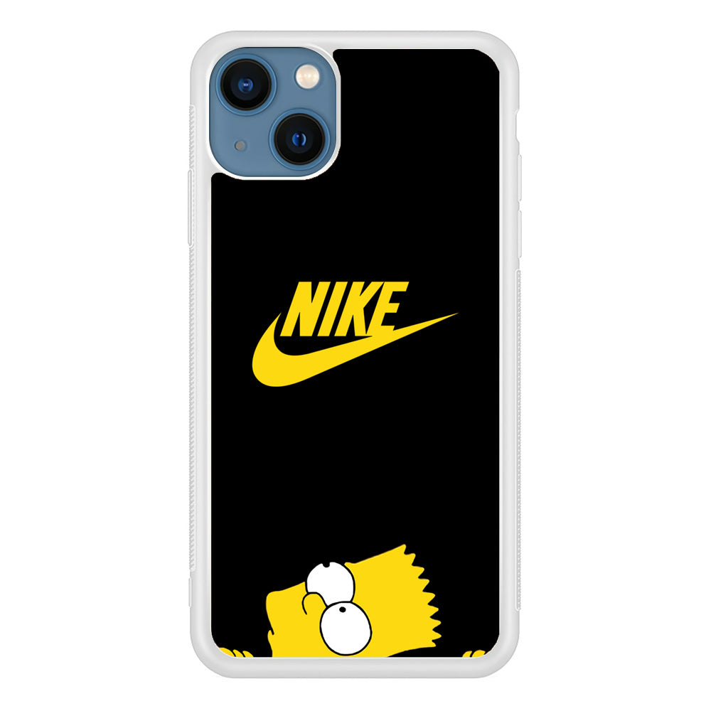 Nike Logo Sync Bart Logo iPhone 13 Case