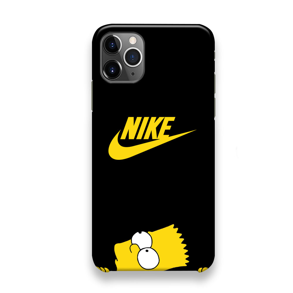 Nike Logo Sync Bart Logo iPhone 12 Pro Case