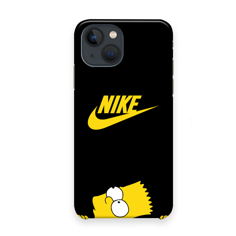 Nike Logo Sync Bart Logo iPhone 13 Case