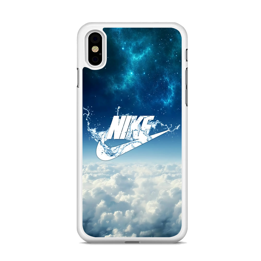 Nike Logo on The Cloud iPhone Xs Case