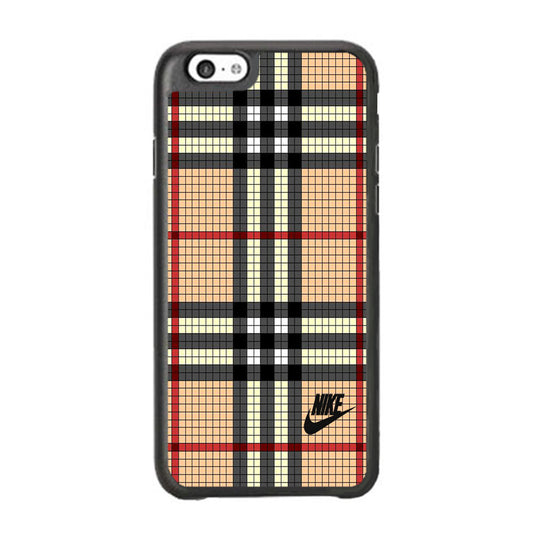 Nike Plaid Brown Motif iPhone 6 Plus | 6s Plus Case