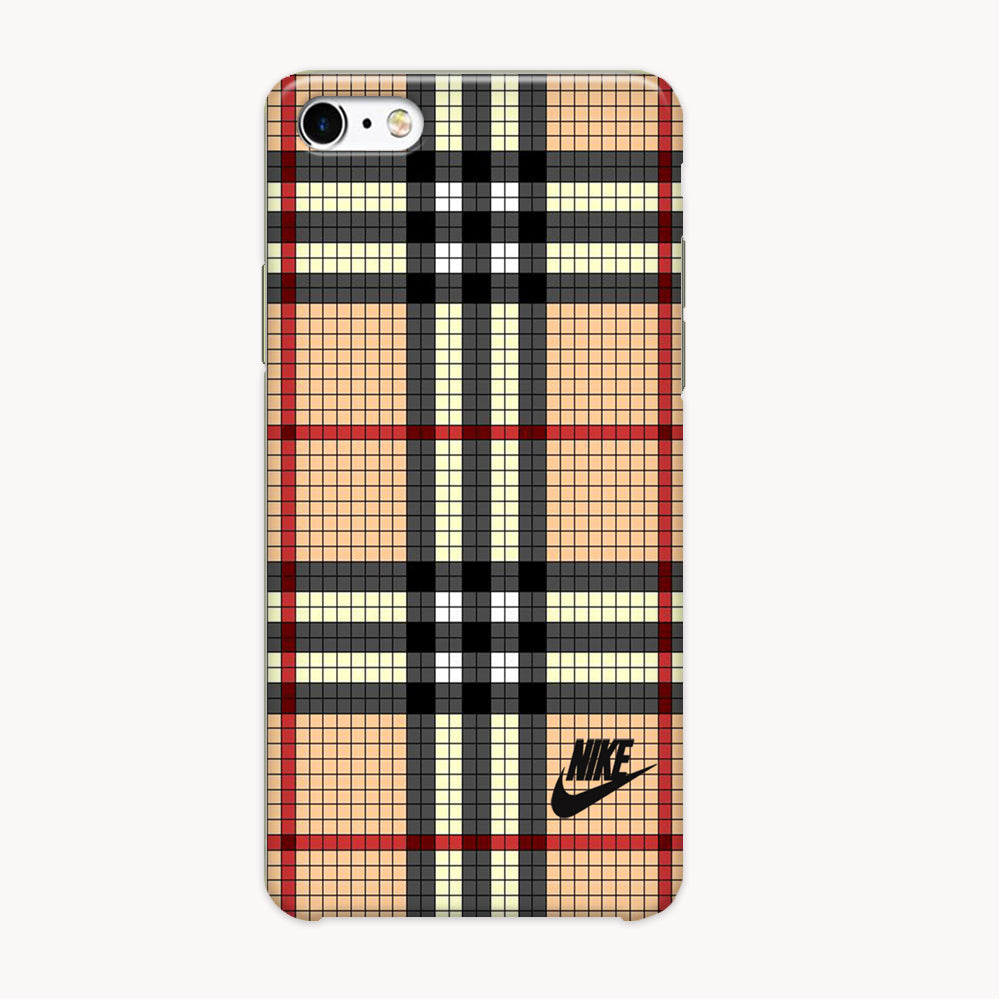 Nike Plaid Brown Motif iPhone 6 | 6s Case