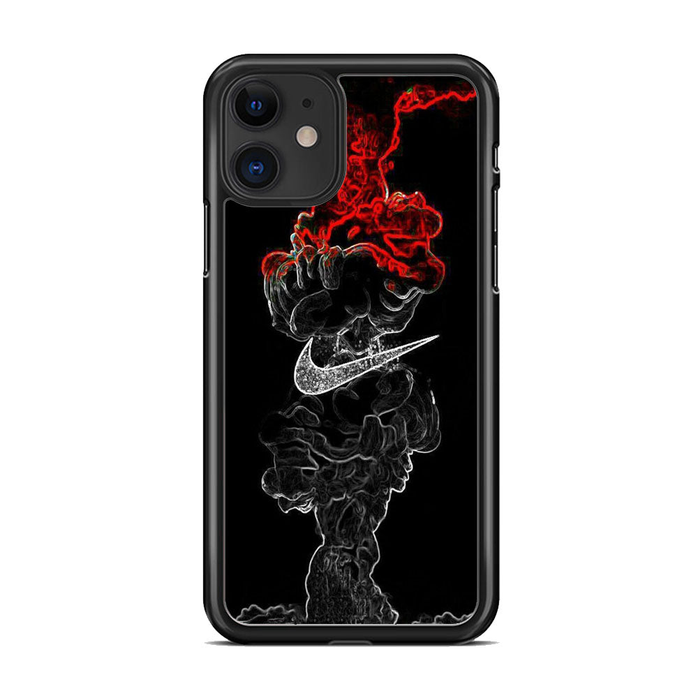 Nike Red Outburst Fuze Art iPhone 11 Case