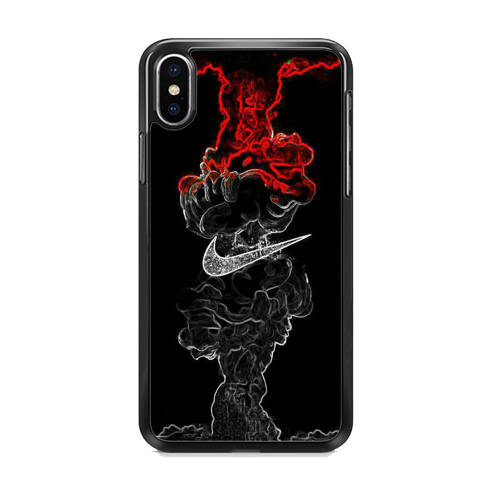 Nike Red Outburst Fuze Art iPhone Xs Max Case