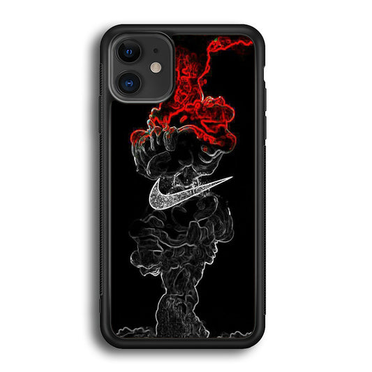 Nike Red Outburst Fuze Art iPhone 12 Case