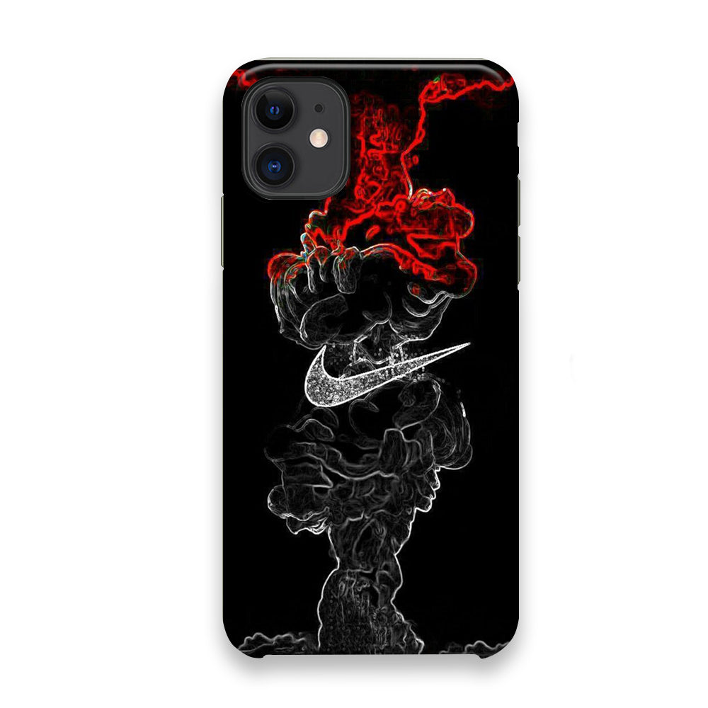 Nike Red Outburst Fuze Art iPhone 11 Case