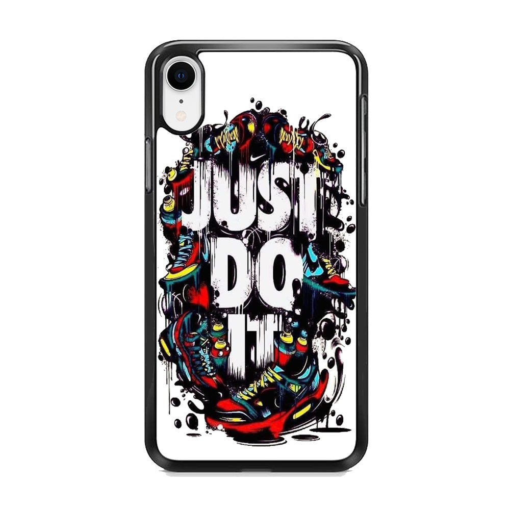 Nike Stamp Art Just Do It iPhone XR Case