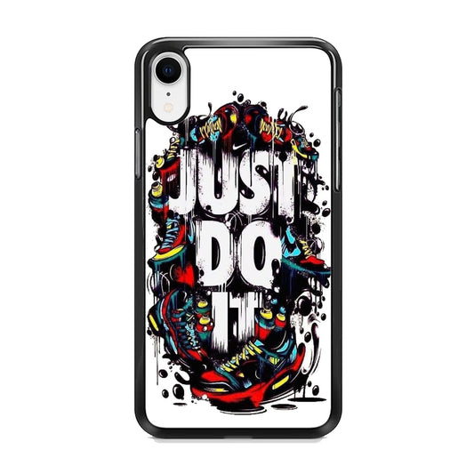 Nike Stamp Art Just Do It iPhone XR Case