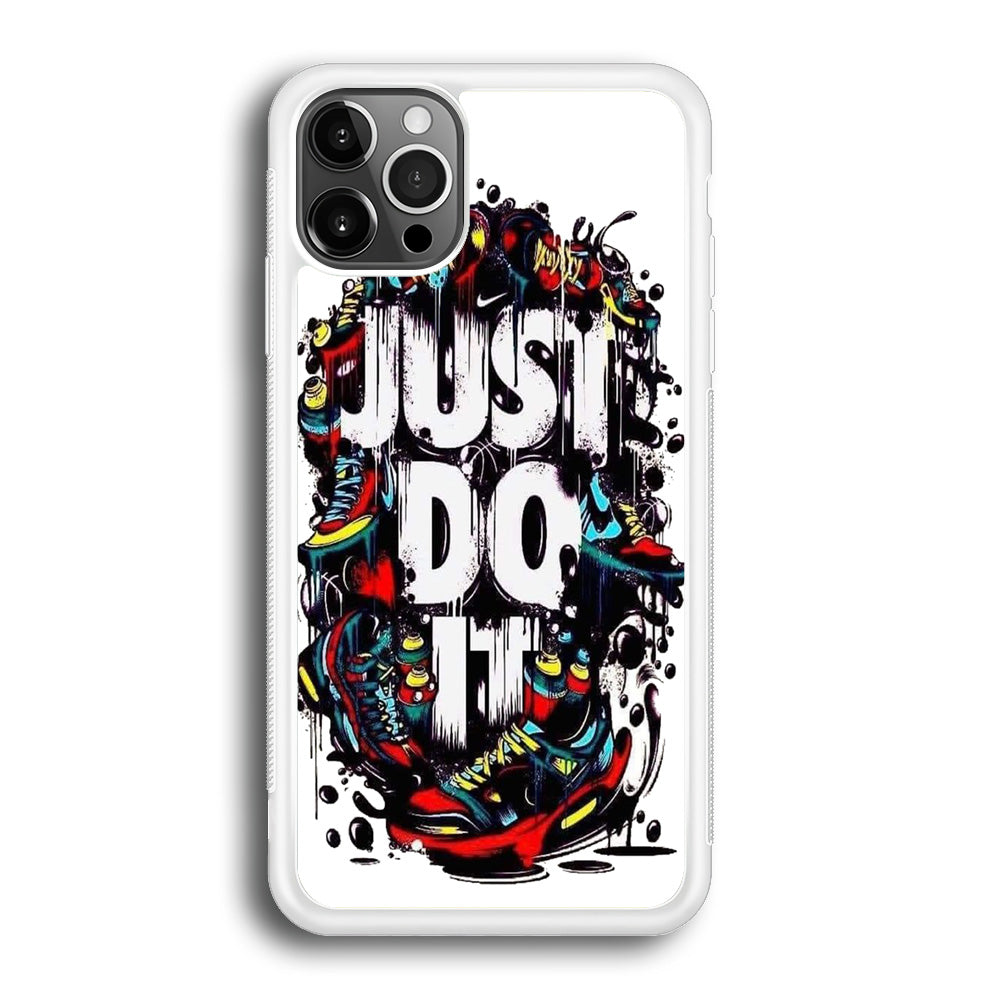 Nike Stamp Art Just Do It iPhone 12 Pro Max Case