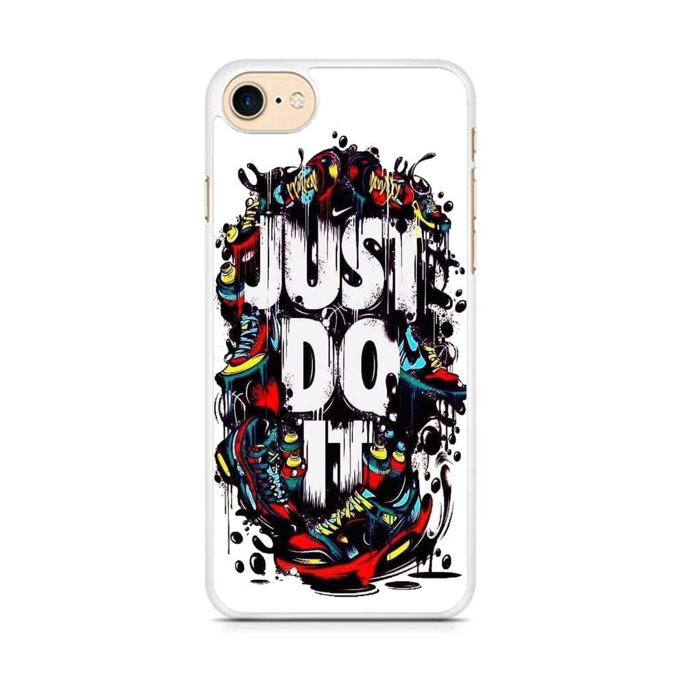 Nike Stamp Art Just Do It iPhone 8 Case