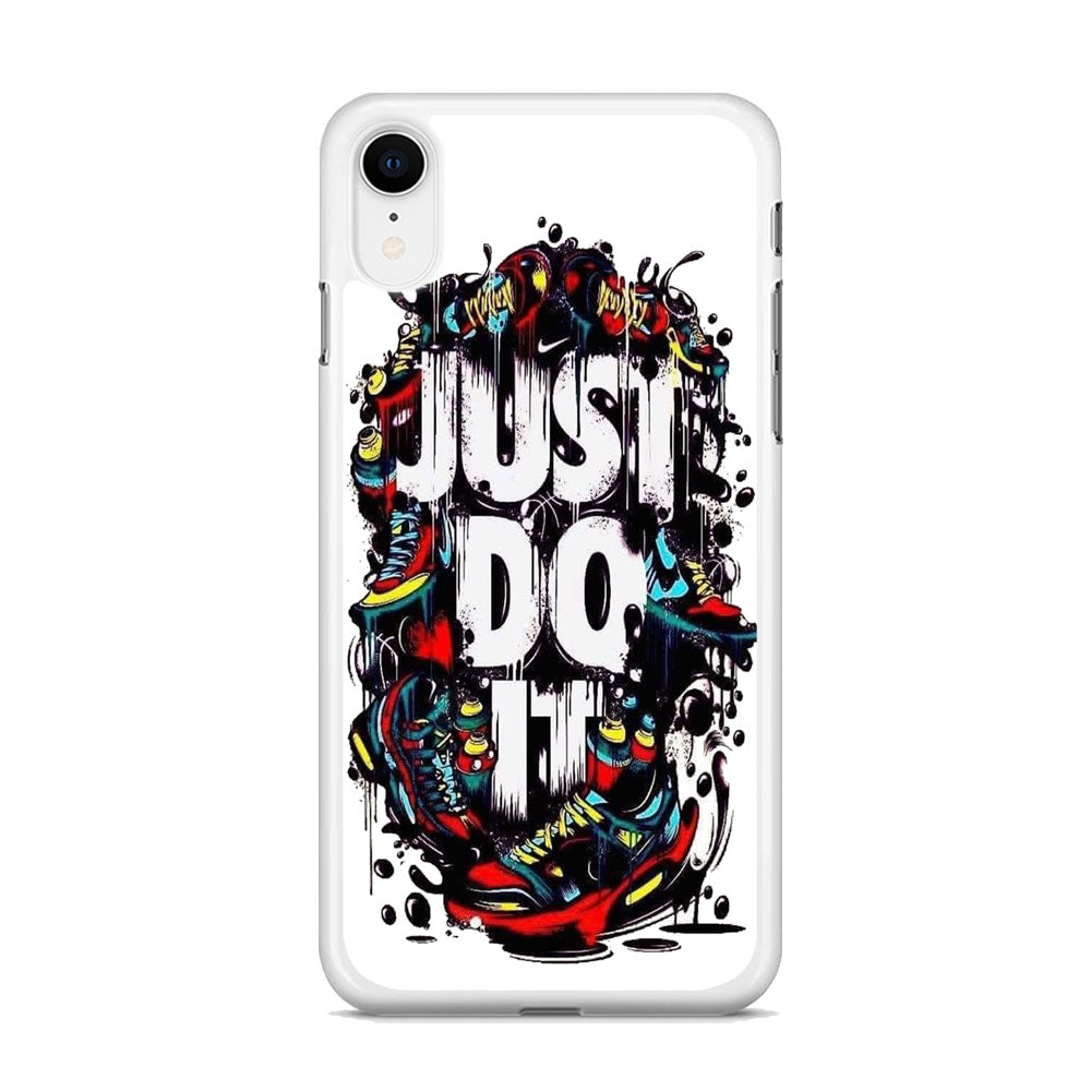 Nike Stamp Art Just Do It iPhone XR Case