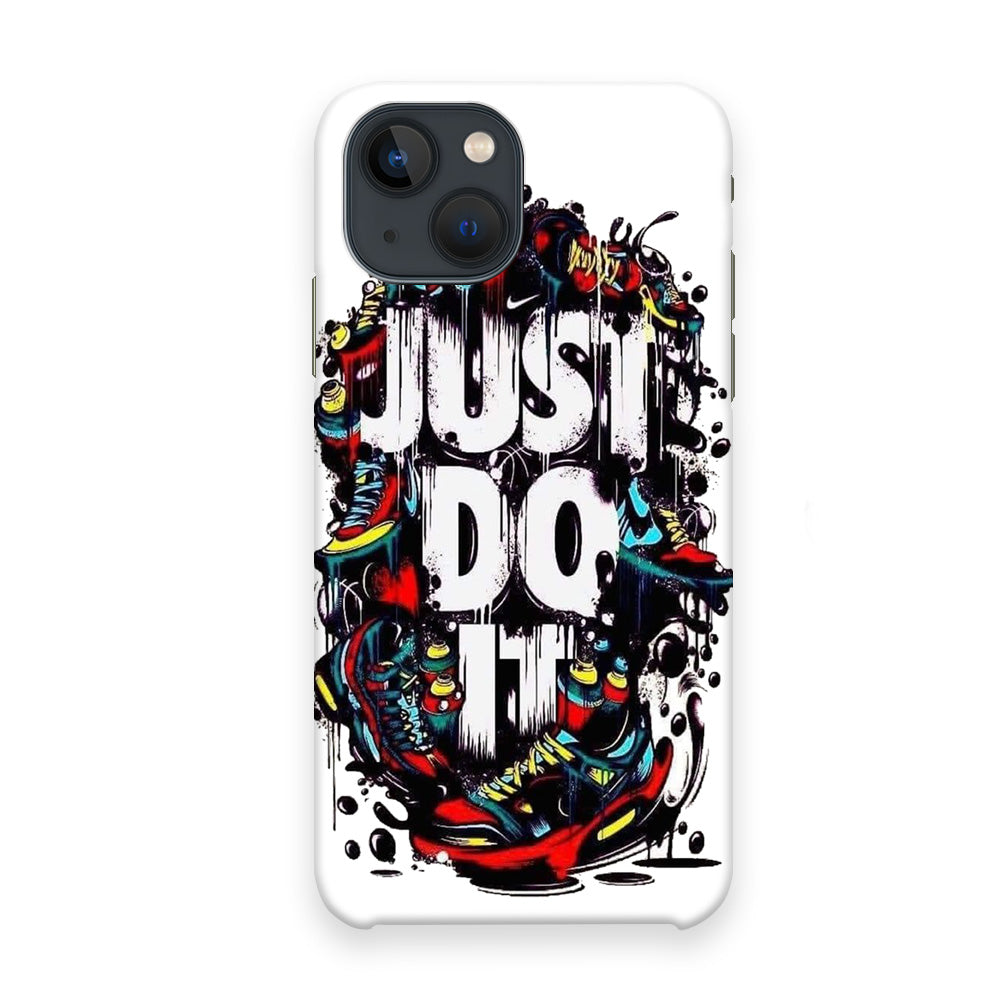 Nike Stamp Art Just Do It iPhone 13 Case