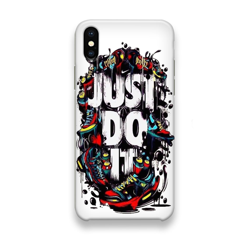 Nike Stamp Art Just Do It iPhone Xs Max Case