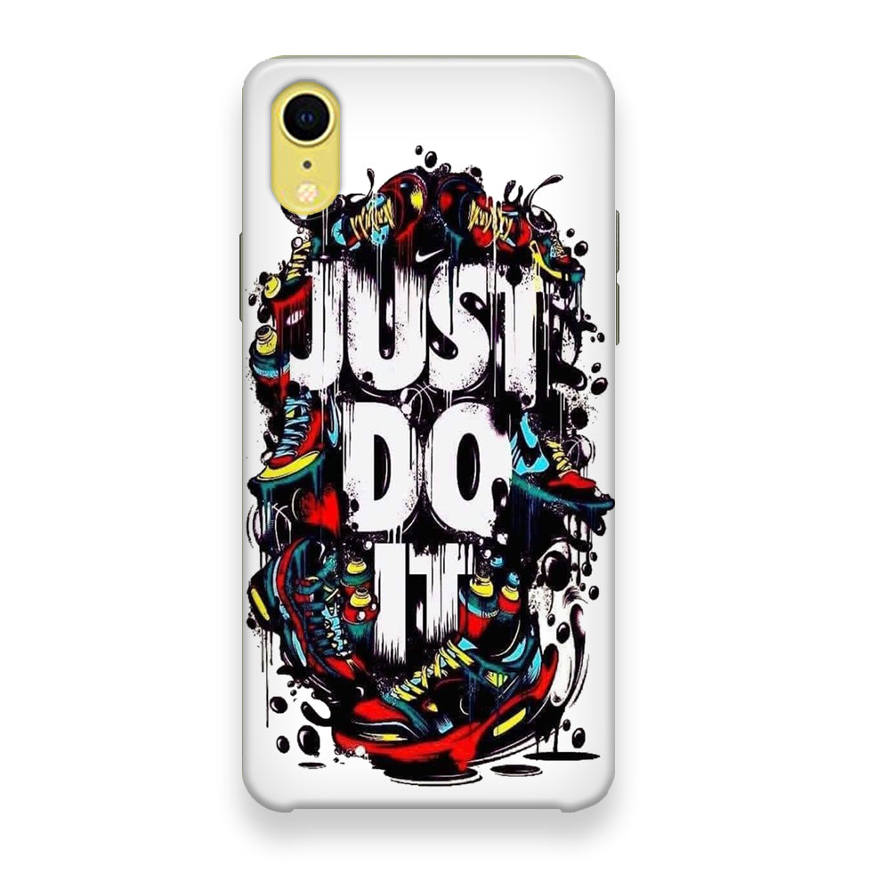 Nike Stamp Art Just Do It iPhone XR Case