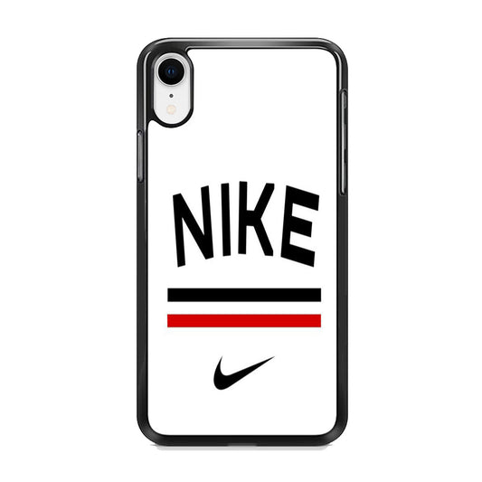 Nike White Flag Customize iPhone XR Case