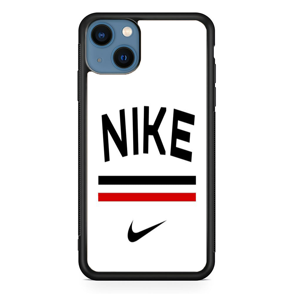 Nike White Flag Customize iPhone 13 Case