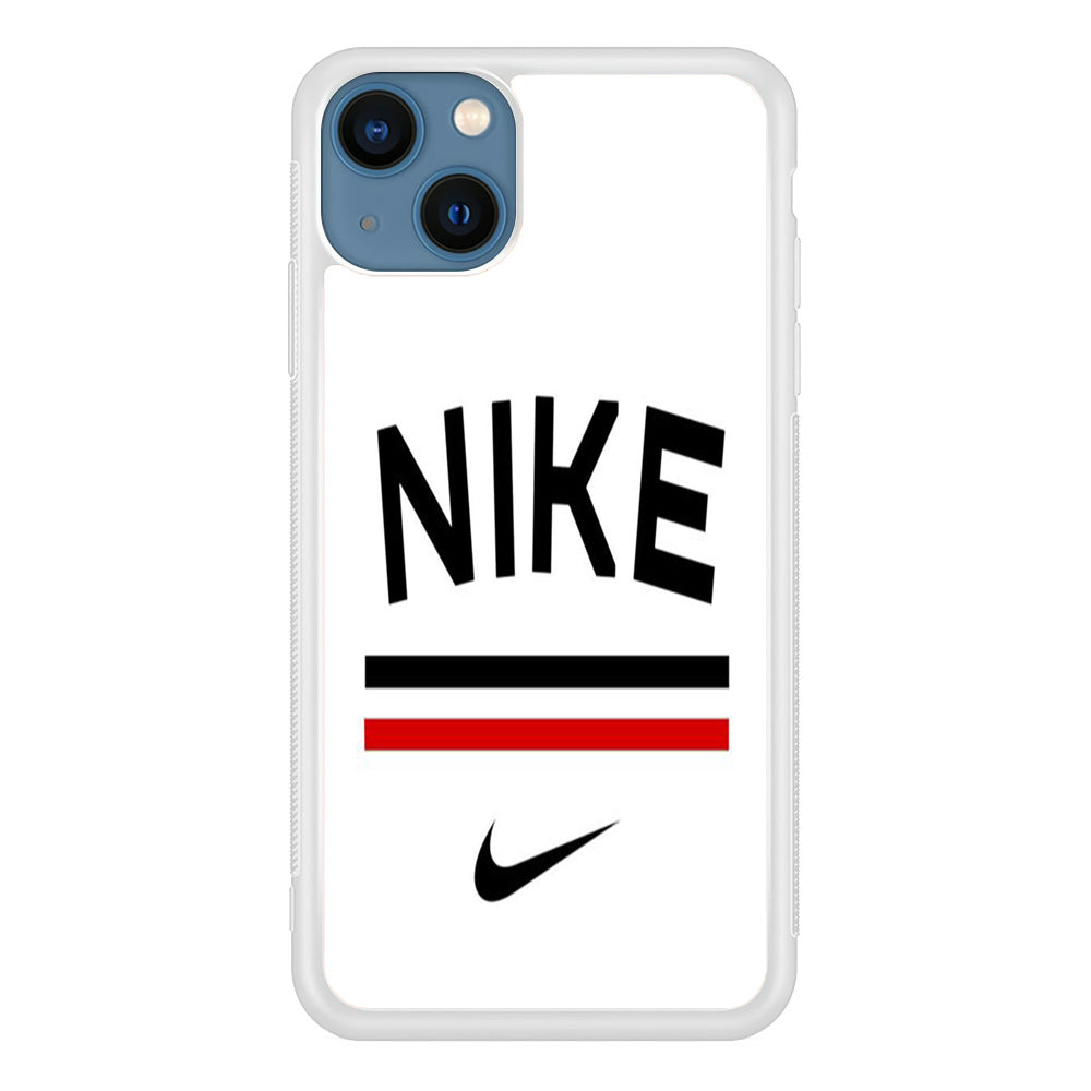 Nike White Flag Customize iPhone 13 Case