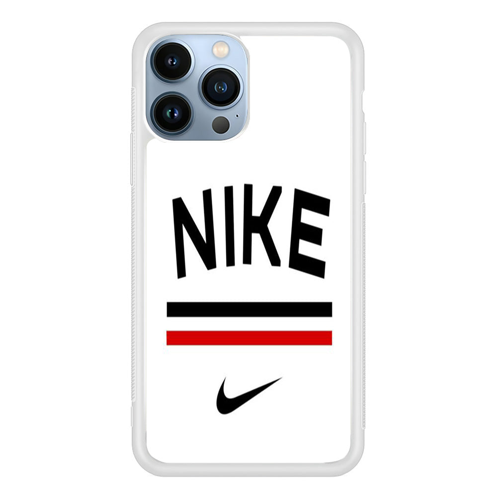 Nike White Flag Customize iPhone 13 Pro Max Case