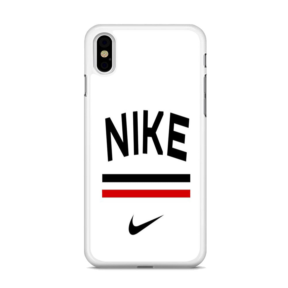 Nike White Flag Customize iPhone X Case