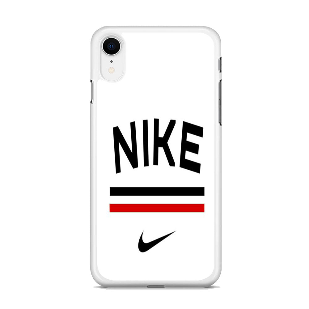 Nike White Flag Customize iPhone XR Case