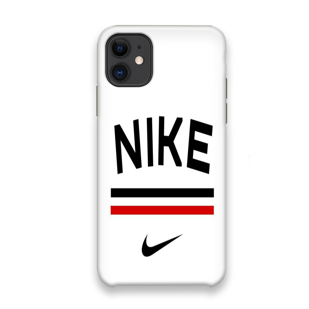 Nike White Flag Customize iPhone 11 Case