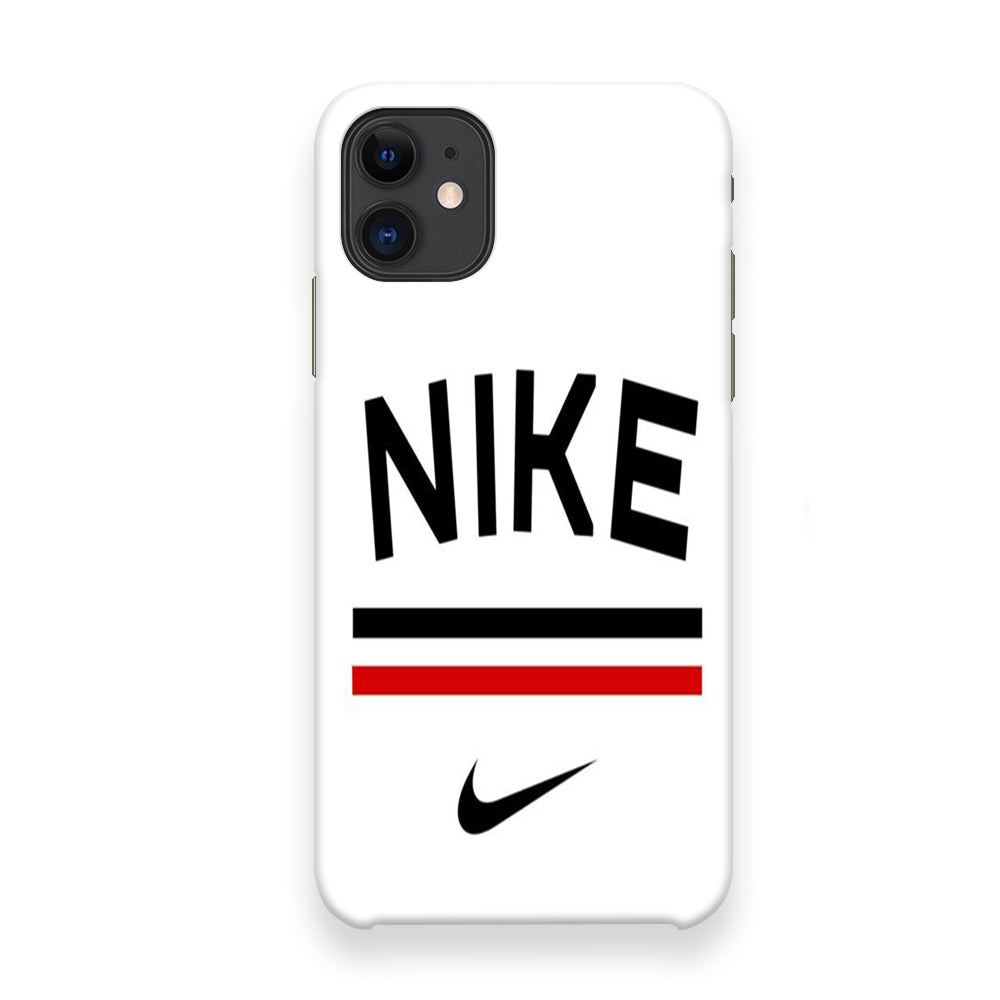 Nike White Flag Customize iPhone 12 Case