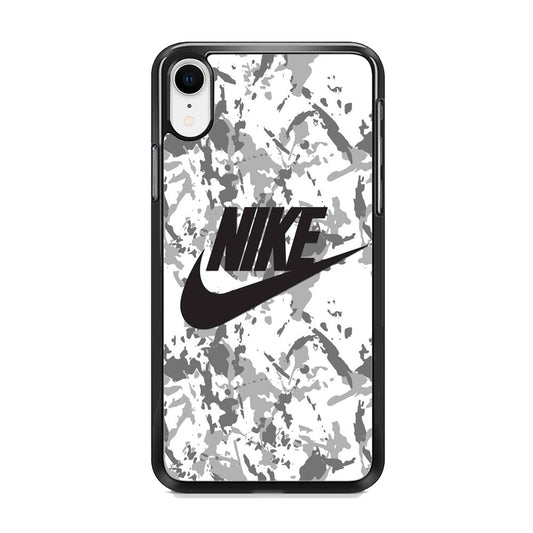 Nike White Ice Camo iPhone XR Case