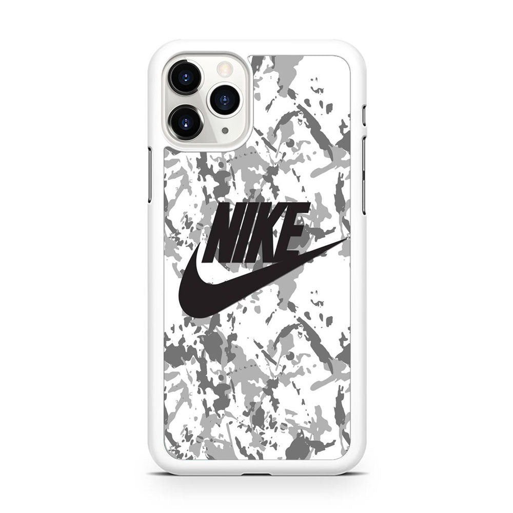 Nike White Ice Camo iPhone 11 Pro Max Case