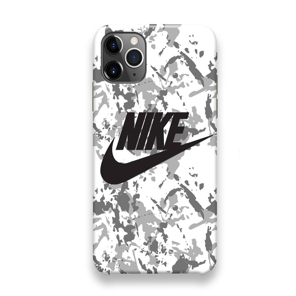 Nike White Ice Camo iPhone 12 Pro Max Case