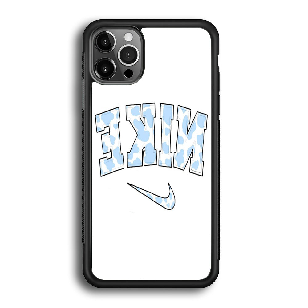 Nike White Skin Miror iPhone 12 Pro Case