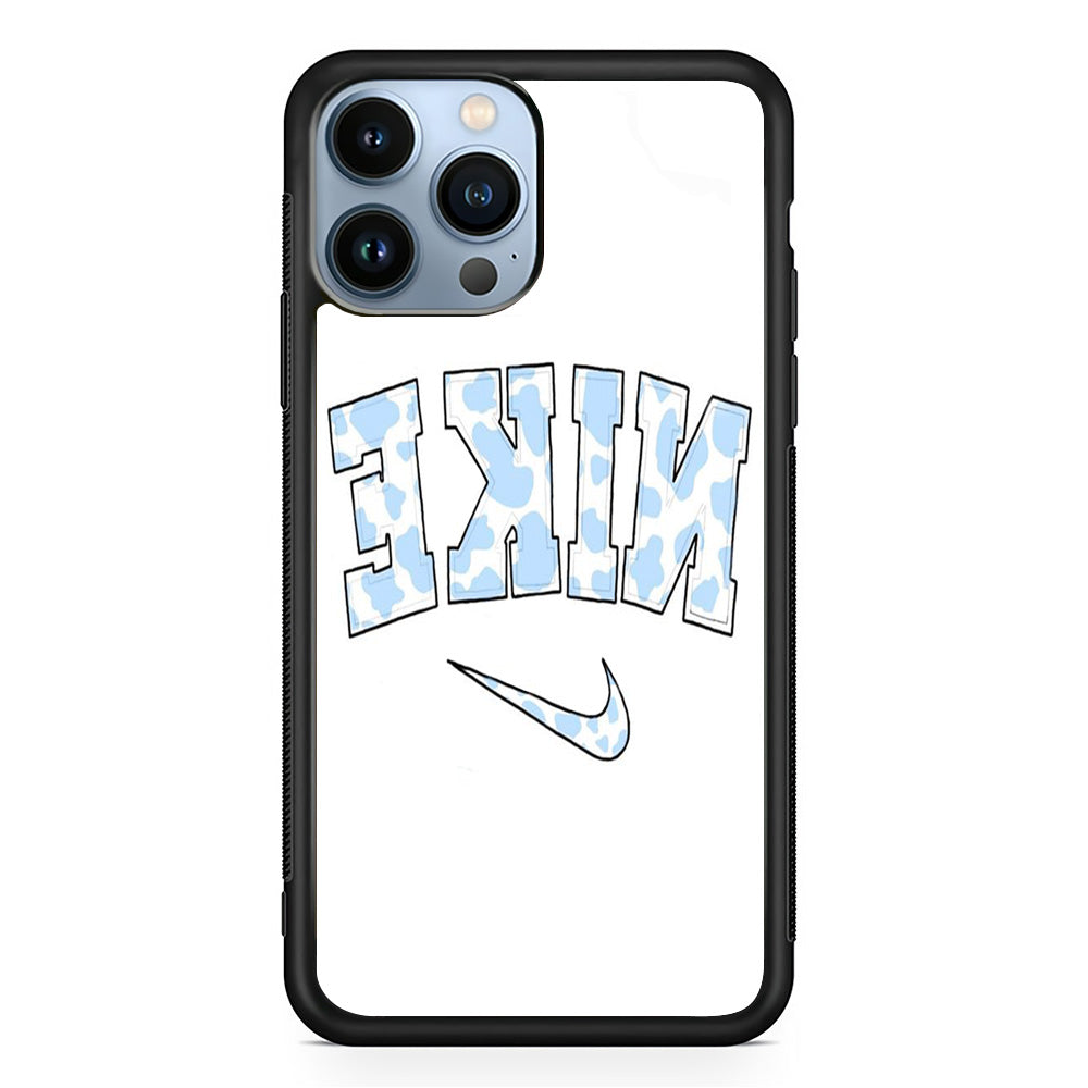 Nike White Skin Miror iPhone 13 Pro Case