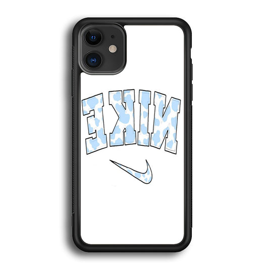 Nike White Skin Miror iPhone 12 Case