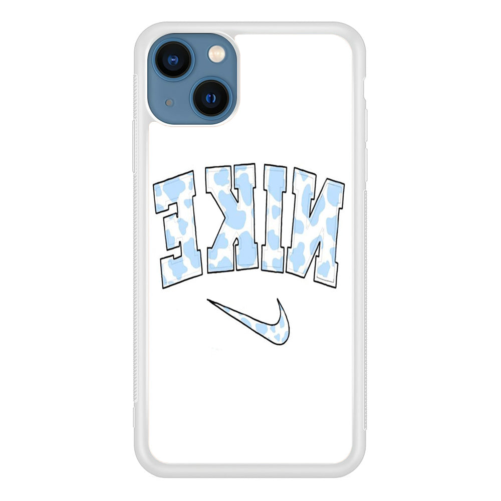 Nike White Skin Miror iPhone 13 Case