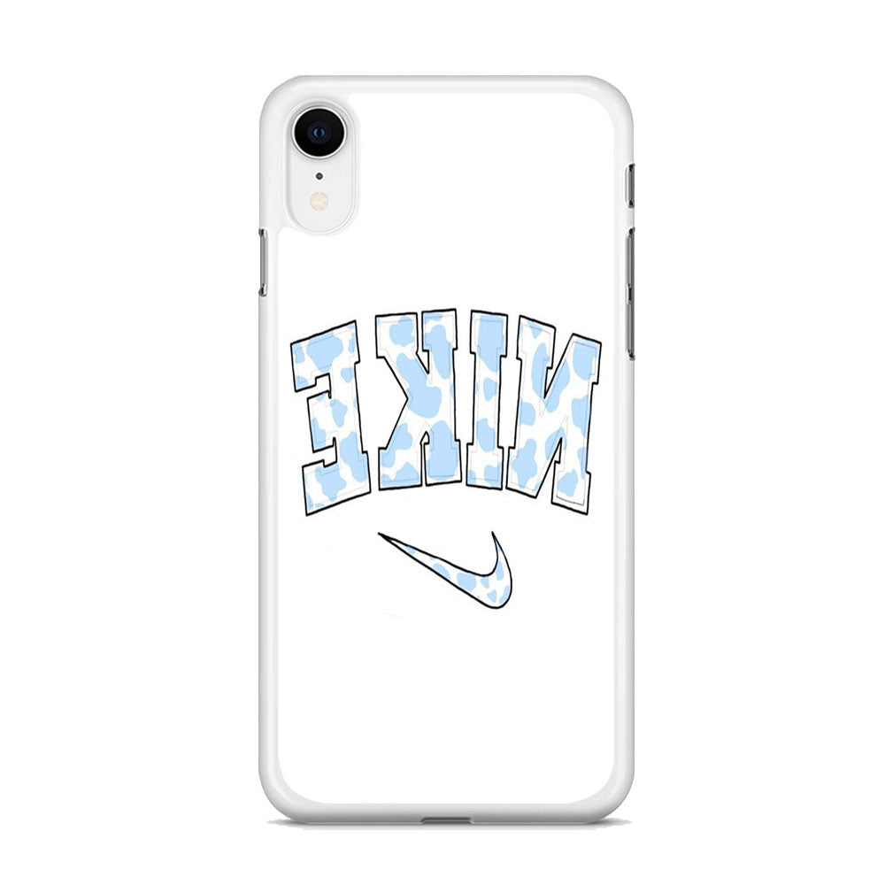 Nike White Skin Miror iPhone XR Case