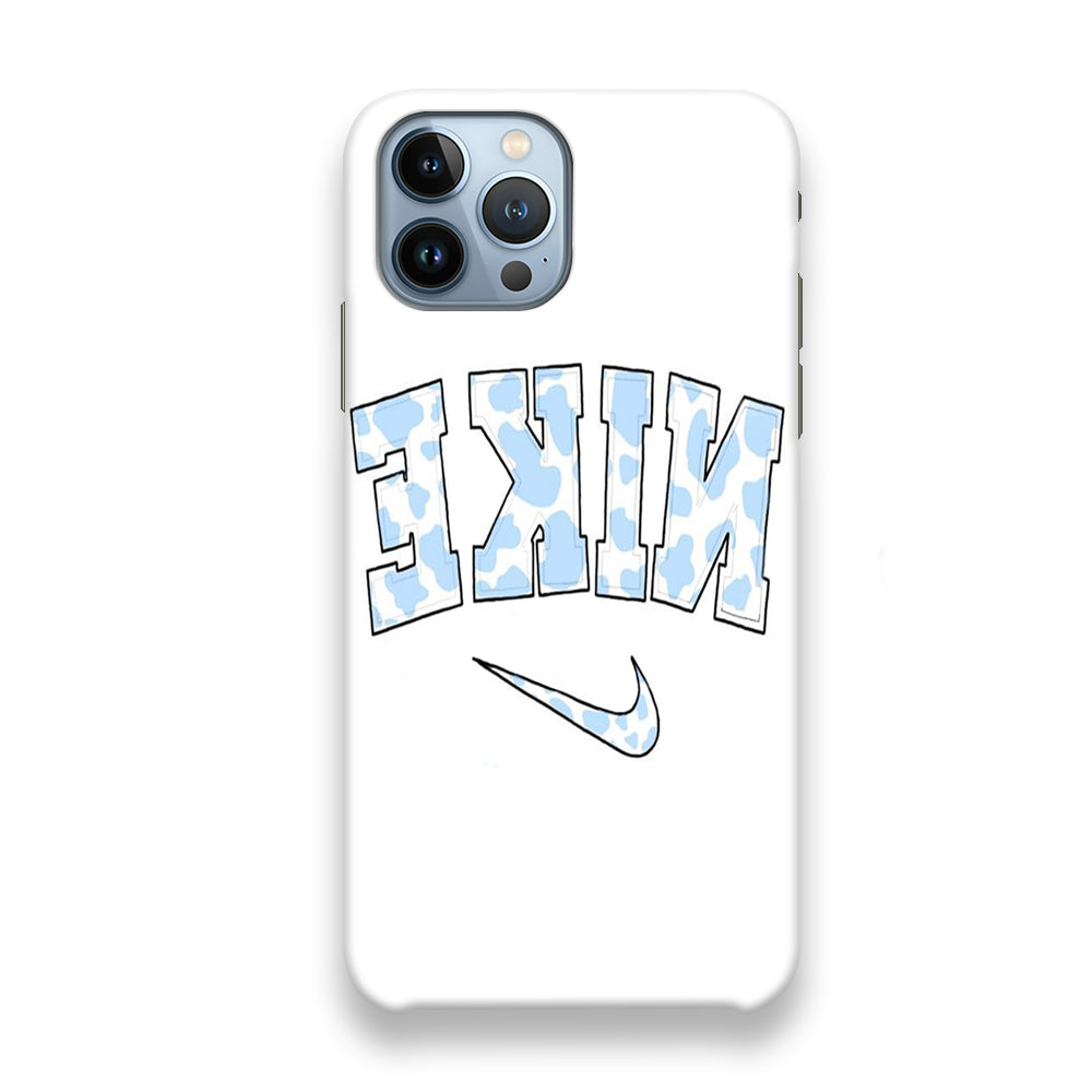 Nike White Skin Miror iPhone 13 Pro Case