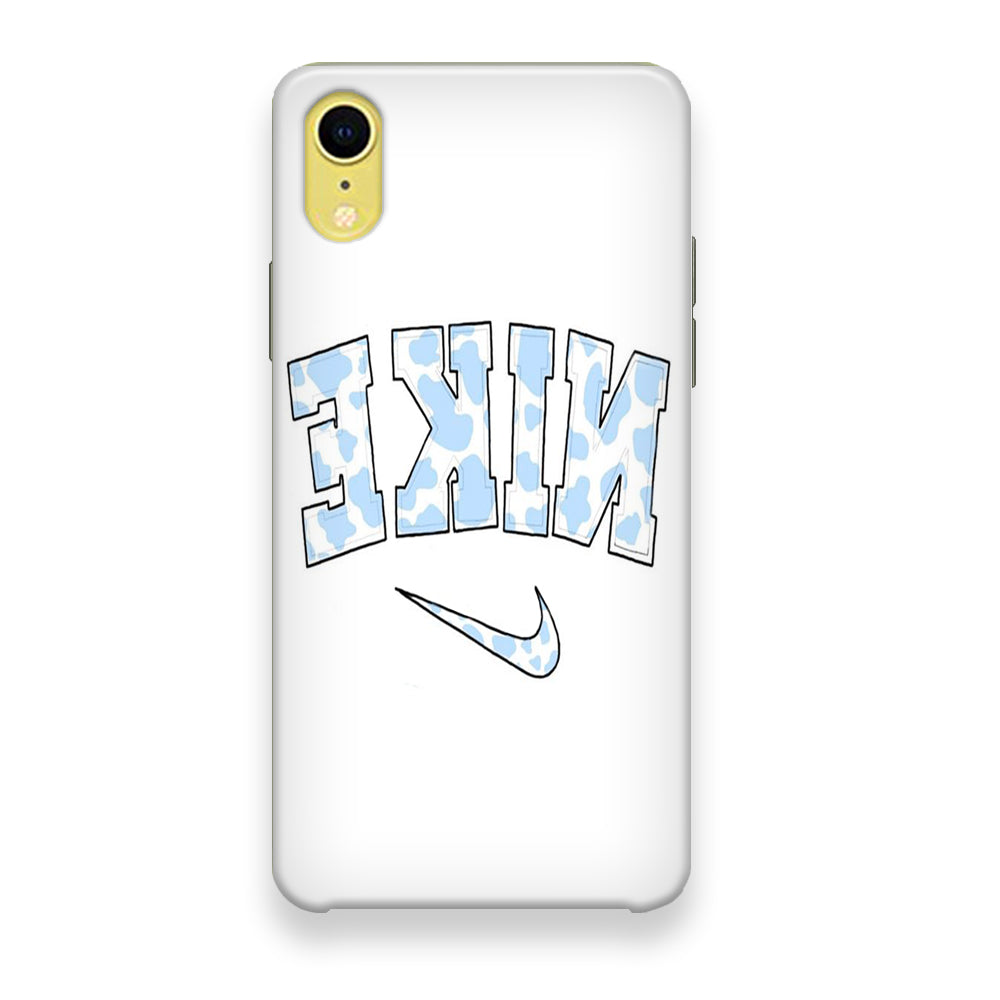 Nike White Skin Miror iPhone XR Case