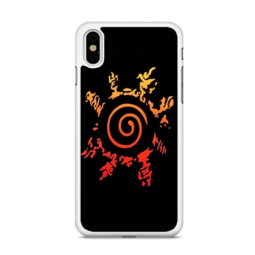 Nrt Naruto Curse Seal Logo iPhone X Case