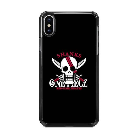 One Piece - Shank Symbol iPhone Xs Case