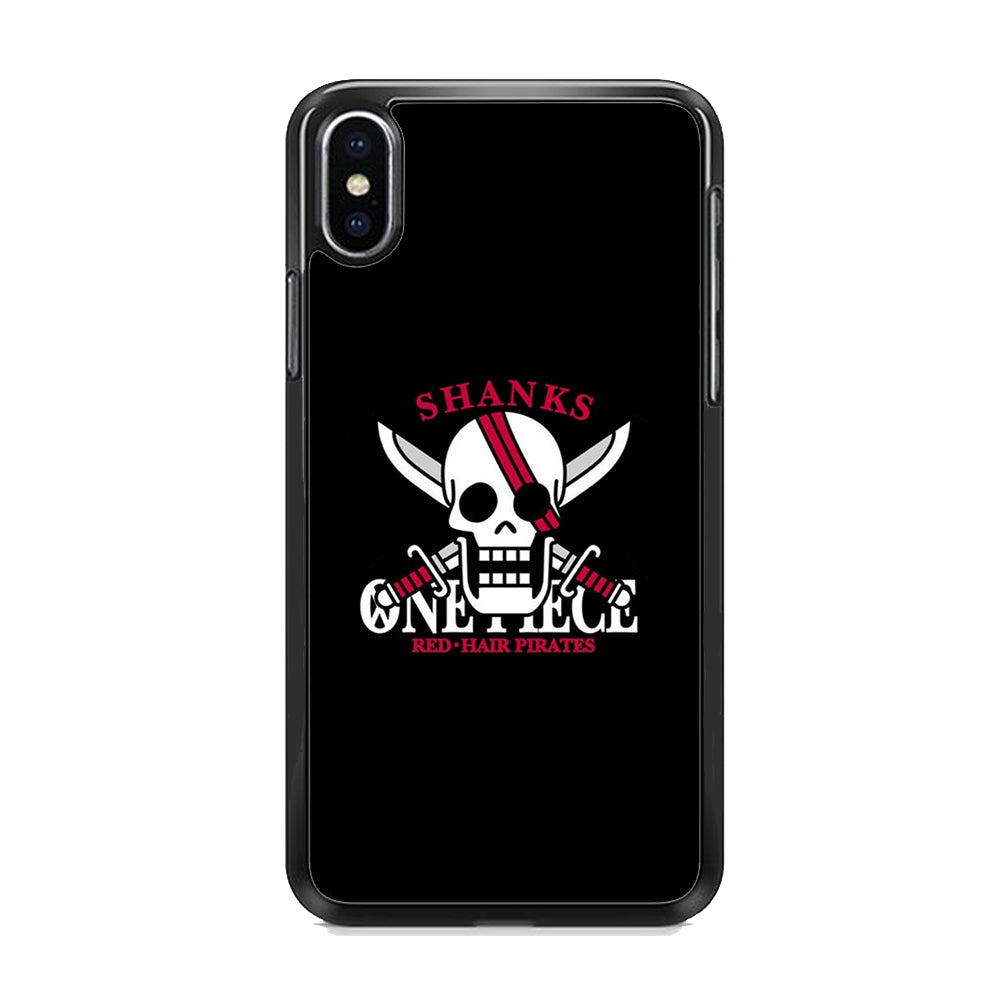 One Piece - Shank Symbol iPhone X Case