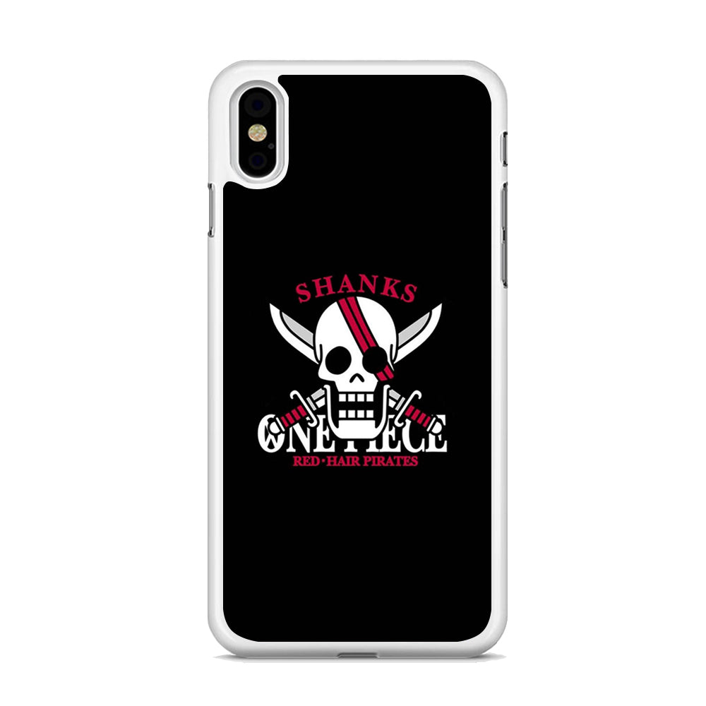 One Piece - Shank Symbol iPhone X Case